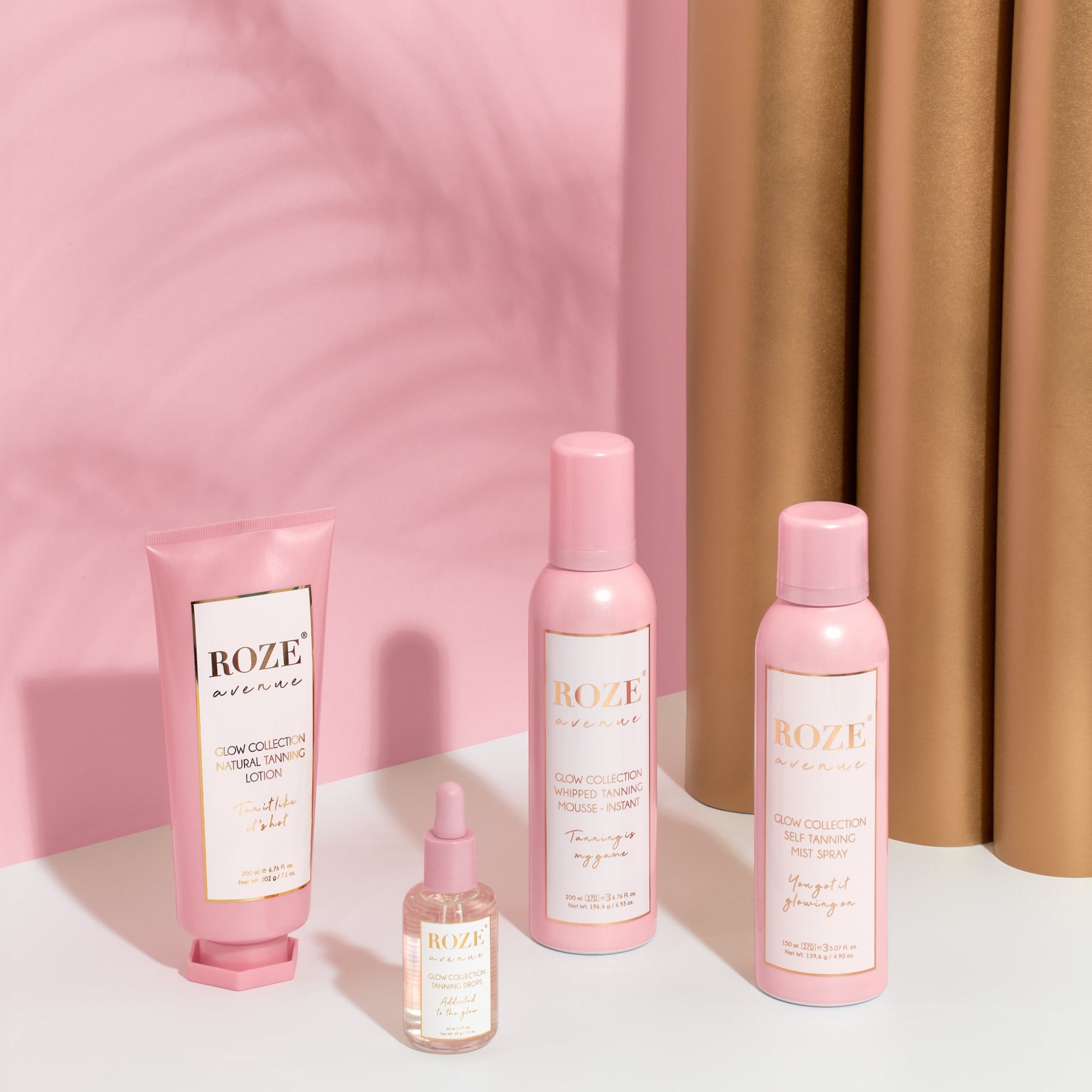 Glow Collection Tanning Box – Roze Avenue - UK