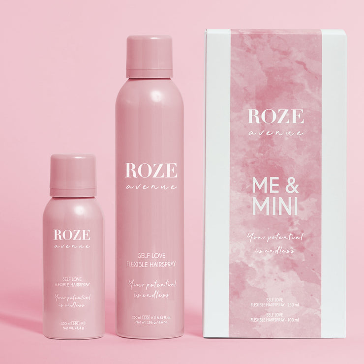 Roze Me & Mini Duo - Flexible Hairspray